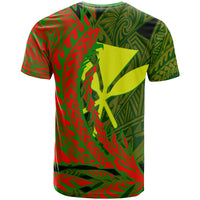 Kanaka Maoli T Shirt Wings Style - Polynesian Pride