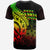 Samoa T Shirt Reggae Color Polynesian Patterns Best Samoa Ever - Polynesian Pride