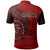 Samoa Polo Shirt Red Color Polynesian Patterns Best Samoa Ever - Polynesian Pride