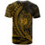 Samoa T Shirt Gold Wings Style - Polynesian Pride