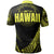 Hawaii Polo Shirt Yellow Polynesian Patterns Sport Style - Polynesian Pride