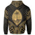 Guam Hoodie Guam Seal Gold Tribal Patterns - Polynesian Pride