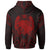 Tonga Hoodie Tonga Seal Red Tribal Patterns - Polynesian Pride