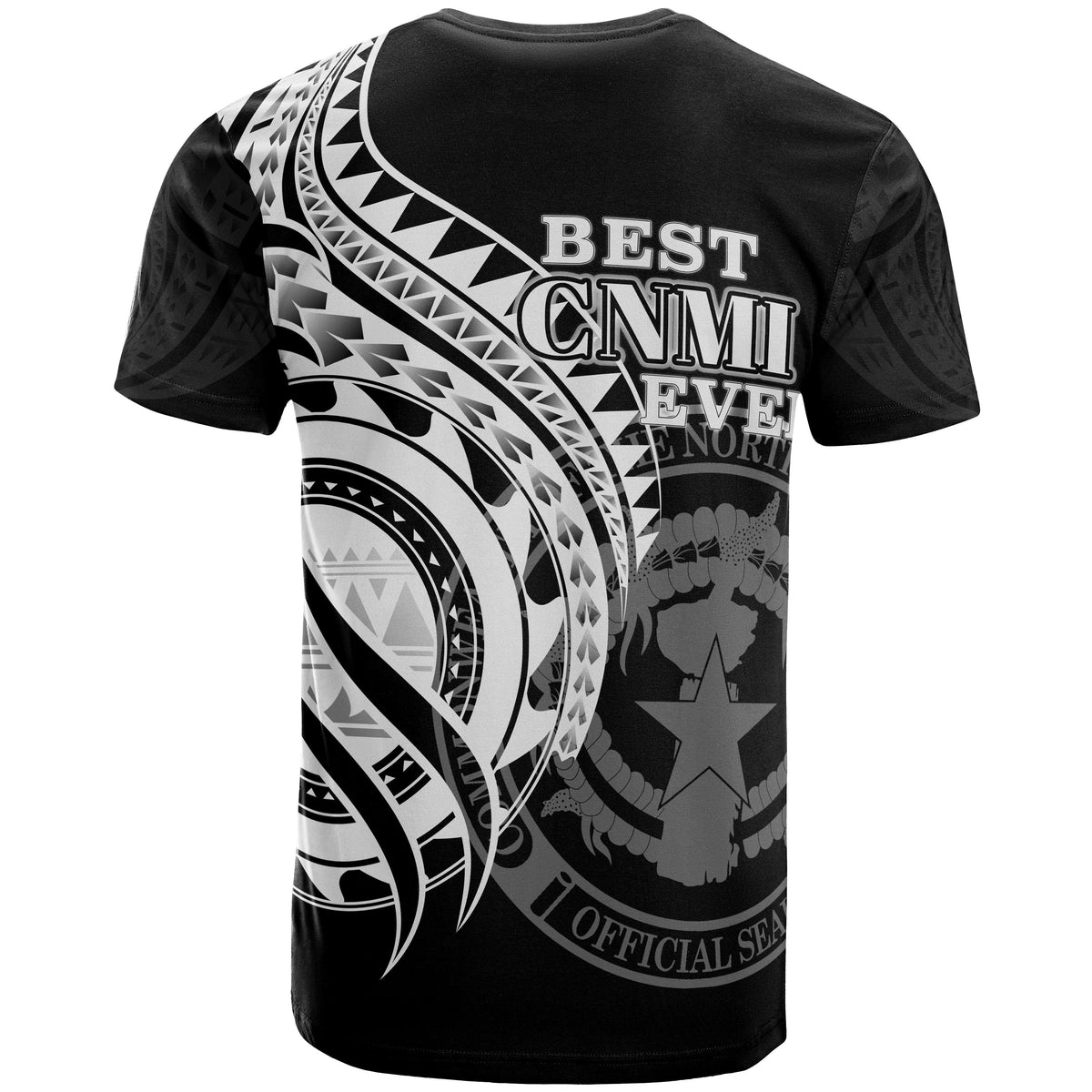 Northern Mariana Islands T Shirt Polynesian Patterns Best CNMI Ever - Polynesian Pride