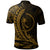 Chuuk State Polo Shirt Gold Custom Wings Style - Polynesian Pride