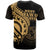 Hawaii T Shirt Gold Color Polynesian Patterns Best Hawaii Ever - Polynesian Pride