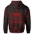 Samoa Hoodie Samoa Seal Red Tribal Patterns - Polynesian Pride