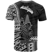 New Caledonia Islands T Shirt Bouloupari Seal Of New Caledonia Islands Polynesian Patterns - Polynesian Pride
