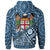 Fiji Hoodie Levuka Tapa Patterns With Bamboo - Polynesian Pride