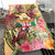 Fiji Bedding Set - Flowers Tropical With Sea Animals Pink - Polynesian Pride