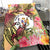 Niue Bedding Set - Flowers Tropical With Sea Animals - Polynesian Pride