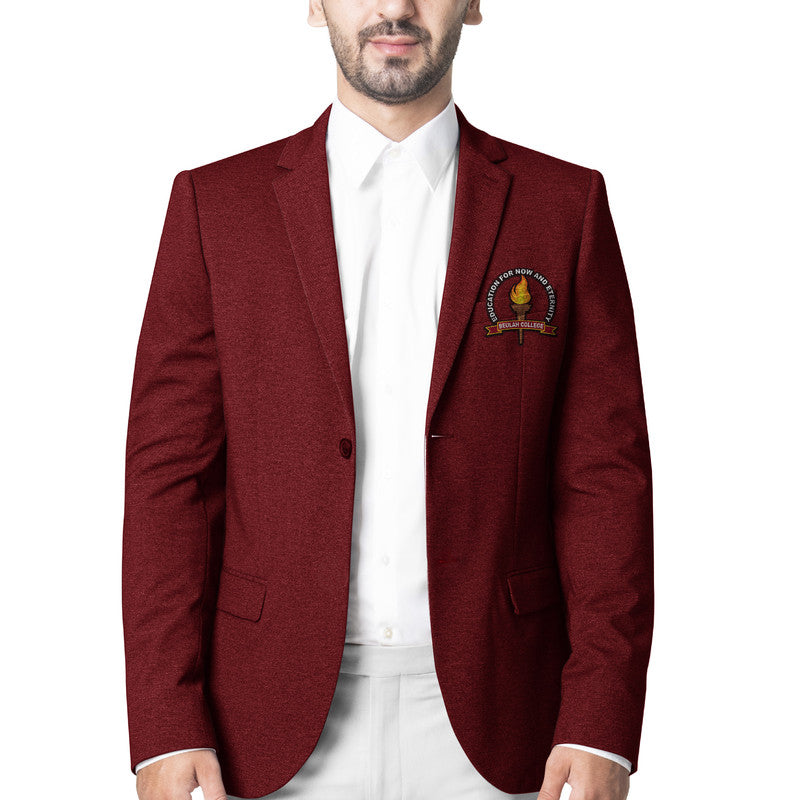 Tonga Beulah College Blazer Original Style - Maroon LT8 Unisex Maroon - Polynesian Pride