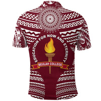 Tonga Beulah College Polo Shirt Creative Style LT8 - Polynesian Pride