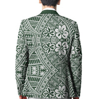Tonga Saineha High School Blazer Kupesi Vibes - Green LT8 - Polynesian Pride
