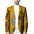 Hawaii High School- President William Mckinley Blazer Mix Kakau LT6 Unisex Yellow - Polynesian Pride