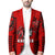 Hawaii High School- Kahuku Blazer Mix Kakau LT6 Unisex Red - Polynesian Pride