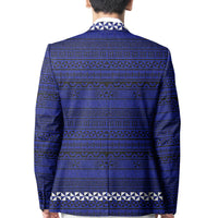Tonga Blazer Simple Tongan Style - Blue LT8 - Polynesian Pride