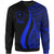 Chuuk Sweatshirt - Blue Polynesian Tentacle Tribal Pattern Unisex Blue - Polynesian Pride