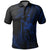 Hawaii King Polynesian Polo Shirt Durk Style Blue - Polynesian Pride