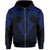 Hawaii Polynesian Hoodie Limited (Zip up) Tab Style Blue - Polynesian Pride