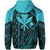 Hawaii Nei Hoodie Zip up Polynesian Blue - Polynesian Pride
