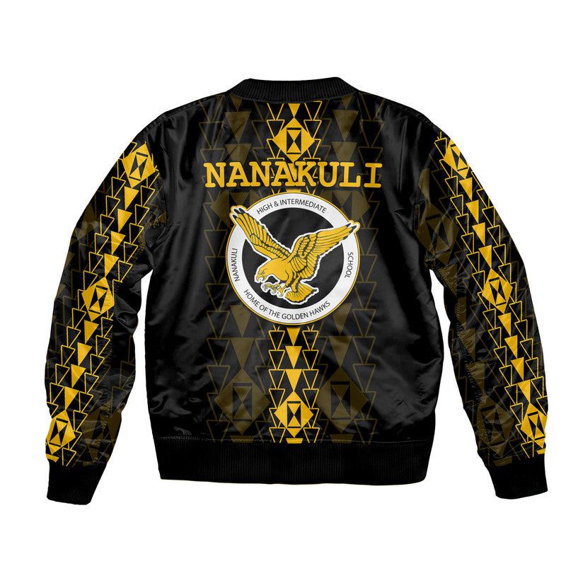 Hawaii - Nanakuli High Mix Kakau Bombers Jacket LT6 - Polynesian Pride