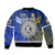 (Custom Personalised) Samoa And Tokelau Bomber Jacket Together LT8 - Polynesian Pride