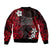 (Custom Personalised) Polynesian Fathers Day Bomber Jacket I Love You In Every Universe - Red LT8 - Polynesian Pride