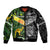 New Zealand Maori All Black And Australia Kangaroos Aboriginal Bomber Jacket Rugby Together LT8 Unisex - Polynesian Pride