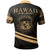 Hawaii Polo Shirt In My Heart Style Gold Polynesian Patterns - Polynesian Pride