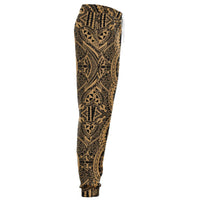 Polynesian Symmetry Gold Joggers - Polynesian Pride