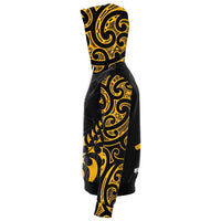 New Zealand Maori Lion Rugby Zip Hoodie - Polynesian Pride