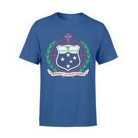 Samoa T Shirt Samoan Coat of Arm - Polynesian Pride