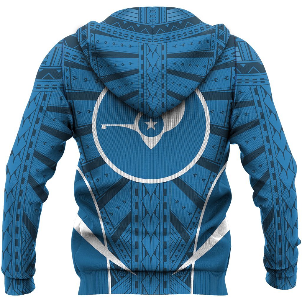 Yap Active Special Hoodie Yap Flag Polynesian Tattoo - Polynesian Pride