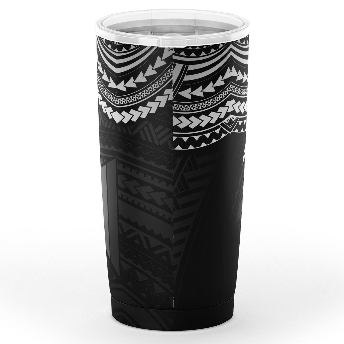 Wallis and Futuna Polynesian Tumbler - White - Polynesian Turtle - Polynesian Pride