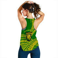 (Custom Personalised) Leone High School Pride Women Tank Top - LT12 - Polynesian Pride