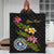 Northern Mariana Islands Polynesian Custom Personalised Quilt - Plumeria Tribal - Polynesian Pride