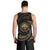 Federated States of Micronesia Men's Tank Top - Gold Tribal Wave - Polynesian Pride