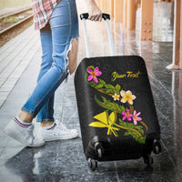 Hawaii Polynesian Custom Personalised Luggage Covers - Plumeria Tribal - Polynesian Pride