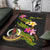 Vanuatu Polynesian Custom Personalised Area Rug - Plumeria Tribal - Polynesian Pride