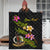 Vanuatu Polynesian Custom Personalised Quilt - Plumeria Tribal - Polynesian Pride