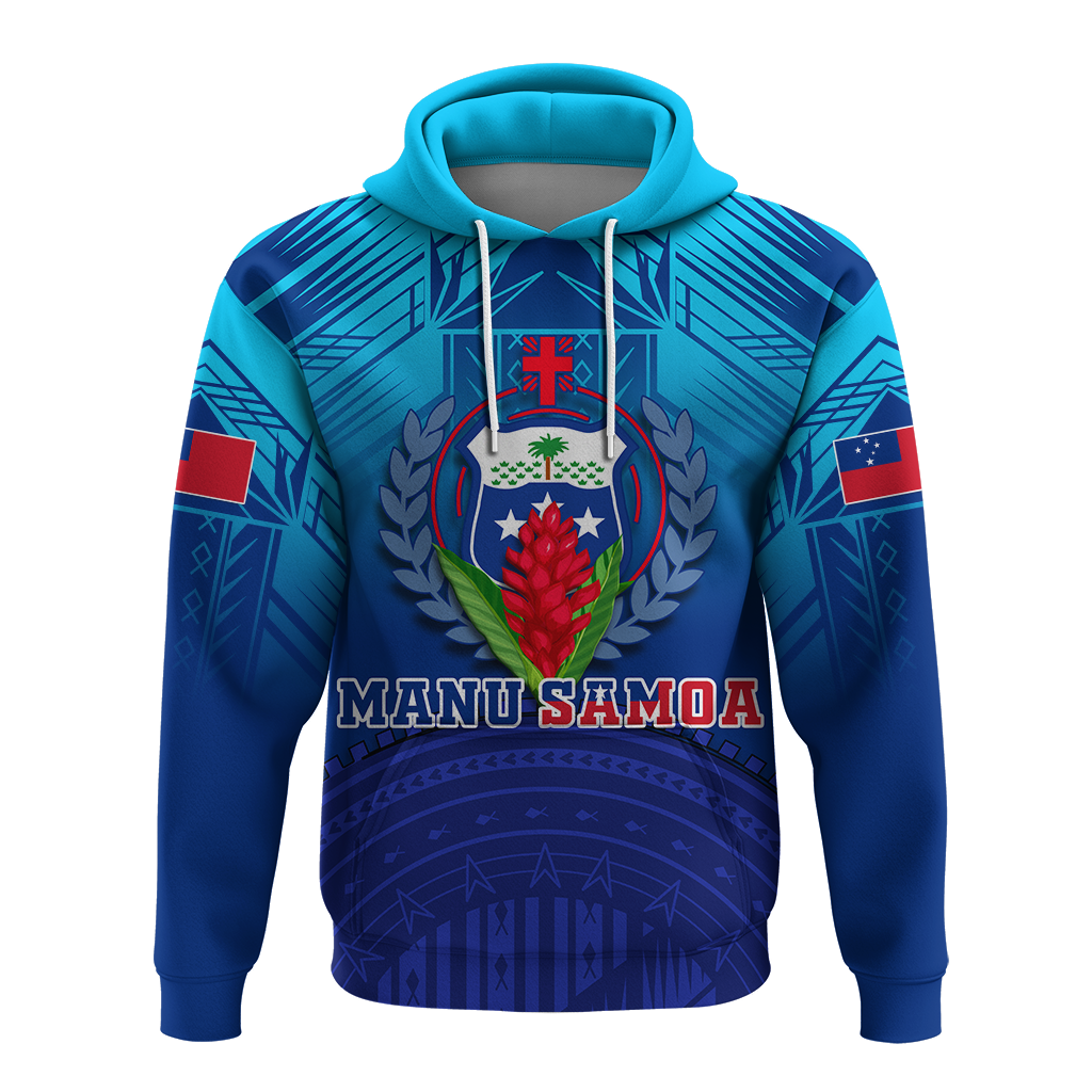 Custom Manu Samoa Legend Hoodie LT12 - Polynesian Pride
