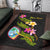 Guam Polynesian Custom Personalised Area Rug - Plumeria Tribal - Polynesian Pride