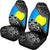 Palau Car Seat Covers - Palu Flag Fall In The Wave - K9 Universal Fit Blue - Polynesian Pride