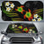 Hawaii Kanaka Turtle Plumeria Polynesian Car Sun Shade - Royal - AH Auto Sun Shade Universal Fit Royal - Polynesian Pride