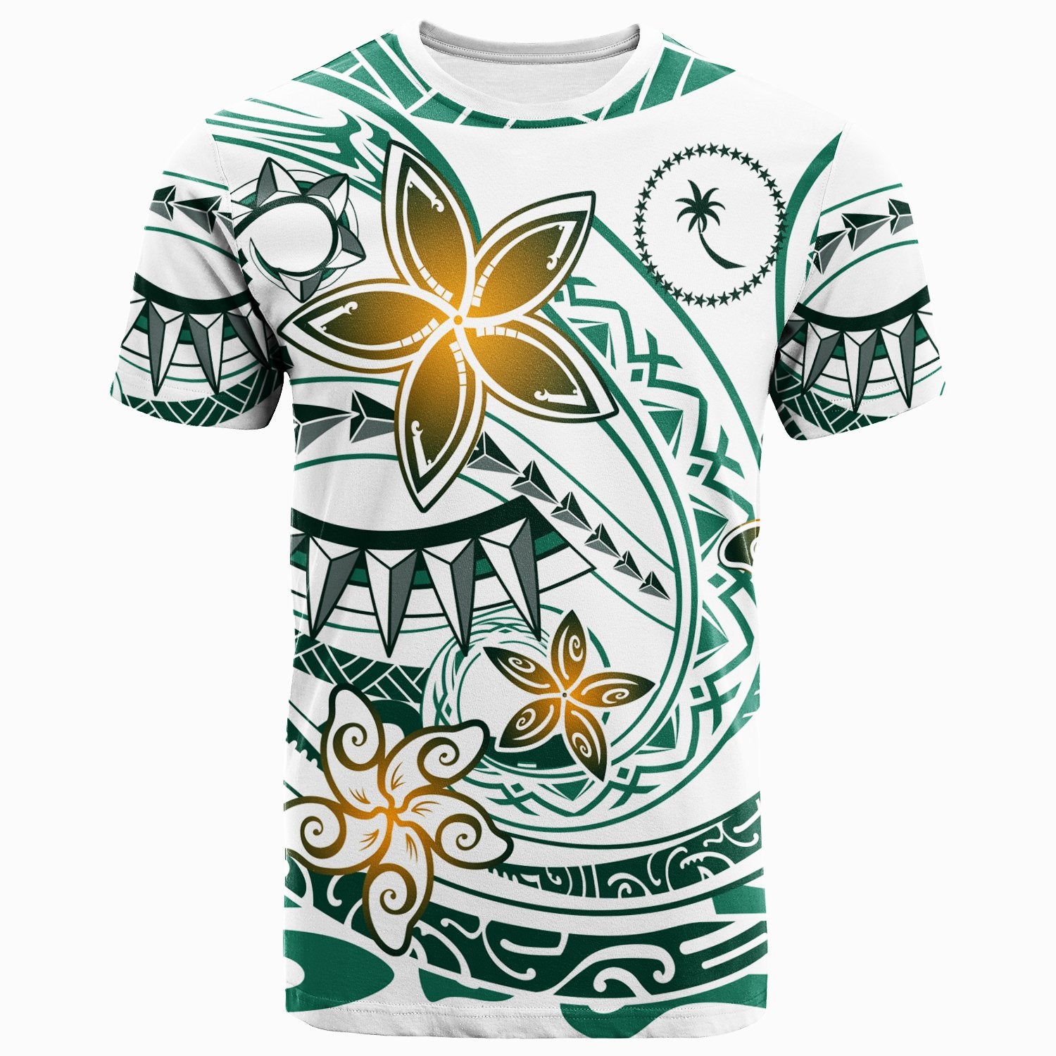 Chuuk T Shirt Spring Style White Color Unisex White - Polynesian Pride