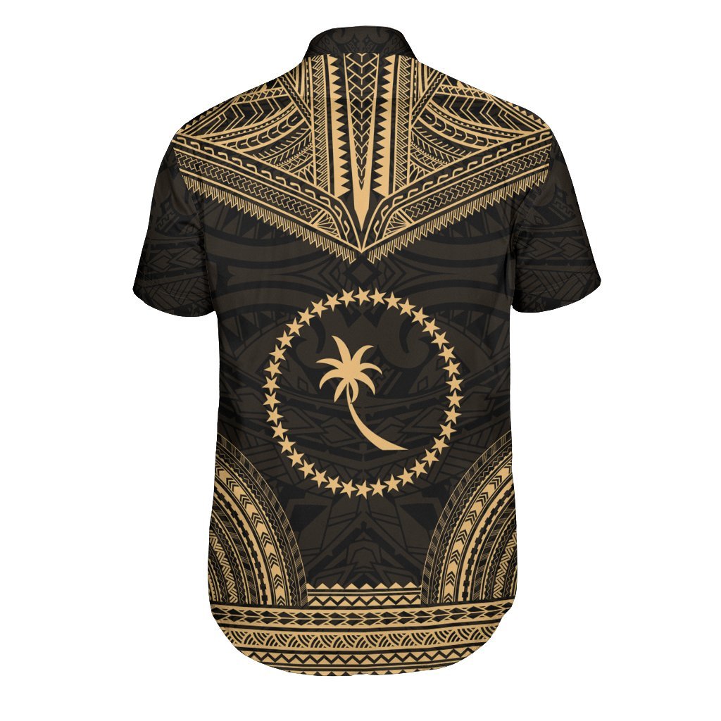 Chuuk Polynesian Chief Shirt - Gold Version - Polynesian Pride