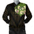 Chuuk State Men's Bomber Jacket - Polynesian Gold Patterns Collection - Polynesian Pride