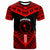 ChuukT Shirt Tribal Pattern Cool Style Unisex Red - Polynesian Pride