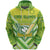 Cook Islands Rugby Hoodie Creative Style Unisex Green - Polynesian Pride